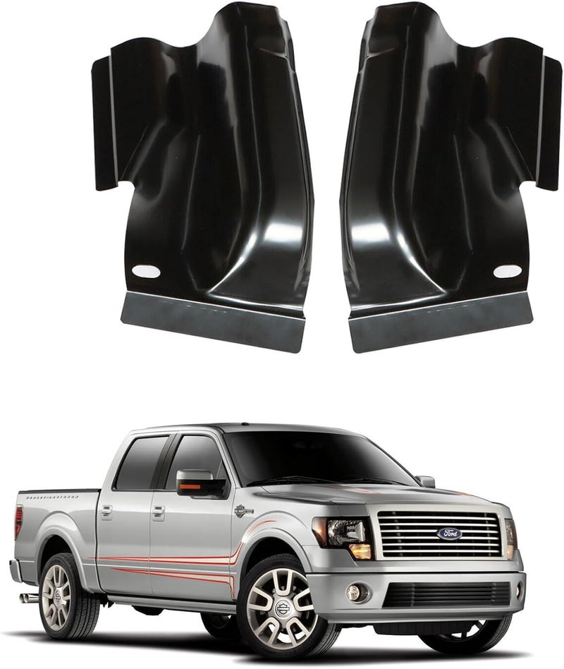 Wocch F150 Cab Corners Pickup Truck Corner Rust Repair Steel Panel Cover for Ford F150 Crew Cab 4 Door 2009 2010 2011 2012 2013 2014 - Image 1